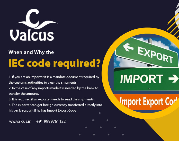 Import Export Code (IEC)